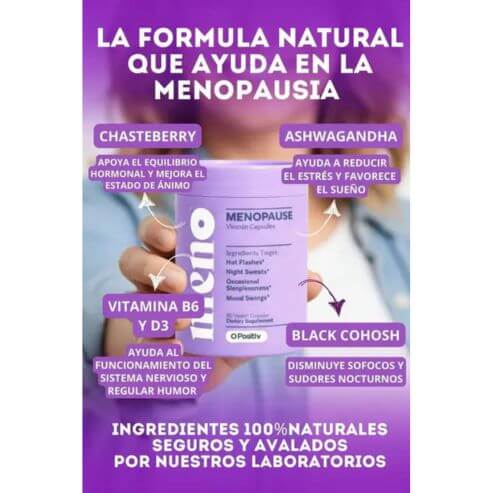 MENO BALANCE - Vitaminas para la menopausia